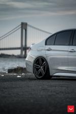 BMW M3 Sedan on Vossen Wheels (HF-1) 2018 года